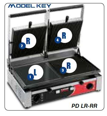 Купить ГРИЛЬ КОНТАКТНЫЙ SIRMAN PD LR-LR TIMER