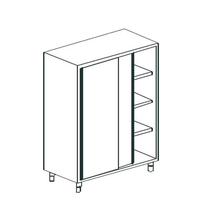 Купить ШКАФ ЗАКРЫТЫЙ APACH CHEF LINE LHC15-106SD
