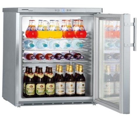 Купить ШКАФ ХОЛОД.СО СТЕКЛОМ LIEBHERR FKUV 1663 НЕРЖ