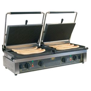 Купить ГРИЛЬ КОНТАКТНЫЙ ROLLER GRILL DOUBLE PANINI M