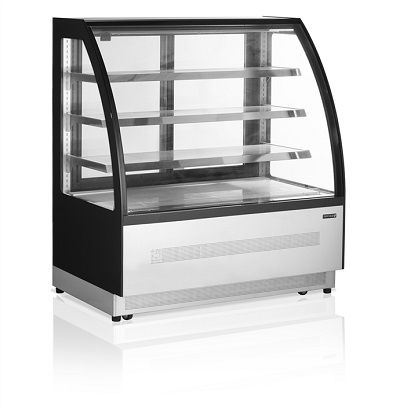 Купить ВИТРИНА ХОЛОДИЛЬНАЯ TEFCOLD LPD1200C ЧЕРНАЯ