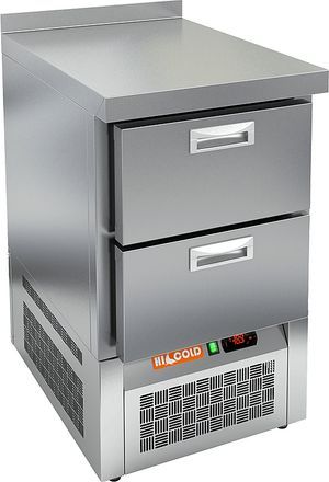 Купить SNE 2/BT стол охл (-10-18), 2 ящика, 565х600х850мм, ниж.распол.агрегата, HICOLD RUS