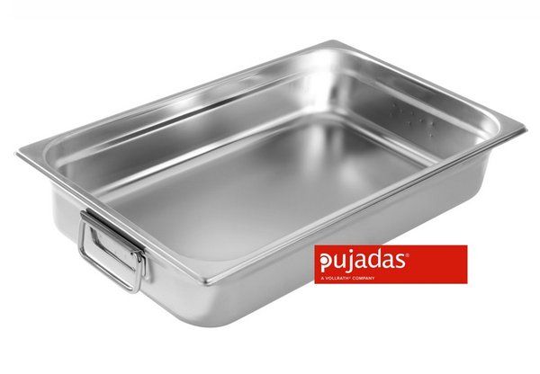 Купить M.Pujadas, S.A. Гастроемкость 111.5F2 (1/1, h 150 мм, с ручками, сэндвич дно)