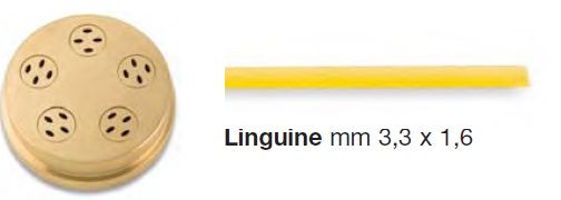 Купить НАСАДКА-ЭКСТРУДЕР Д/CHEF-IN-CASA LINGUINE 3,3 MM 290