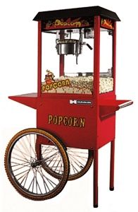 Купить АППАРАТ ДЛЯ ПОПКОРНА НА ТЕЛЕЖКЕ HURAKAN HKN-PCORN-T