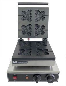 Купить ВАФЕЛЬНИЦА HURAKAN HKN-GES10 BUTTERFLY