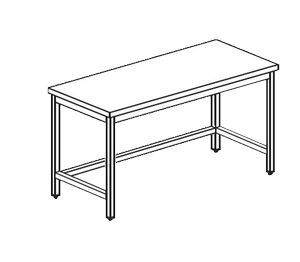 Купить СТОЛ ПРОИЗВОДСТВЕННЫЙ APACH CHEF LINE LWTS612FQ