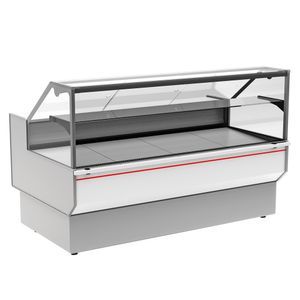 Купить Витрина морозильная Полюс GC95 SL 1,5-1 (ВХСн-1,5 Carboma GC95) (0011-9003 боковины серые, декор бел