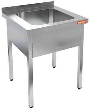 Купить НСО1М-6/6Б стол-моечная ванна, 1 секц. (400х400х250), HICOLD RUS