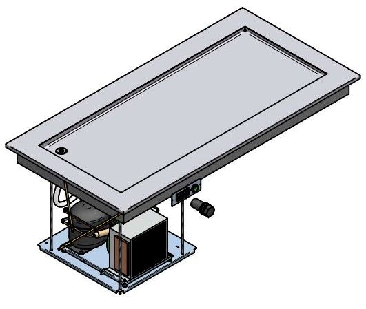 Купить ПРИЛАВОК ХОЛОД. ENOFRIGO BASE PRF 1400 ВСТРАИВАЕМЫЙ