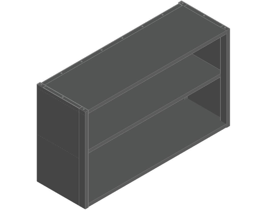 Купить ПОЛКА НАСТЕННАЯ ОТКРЫТАЯ ПНО-3 21000000759