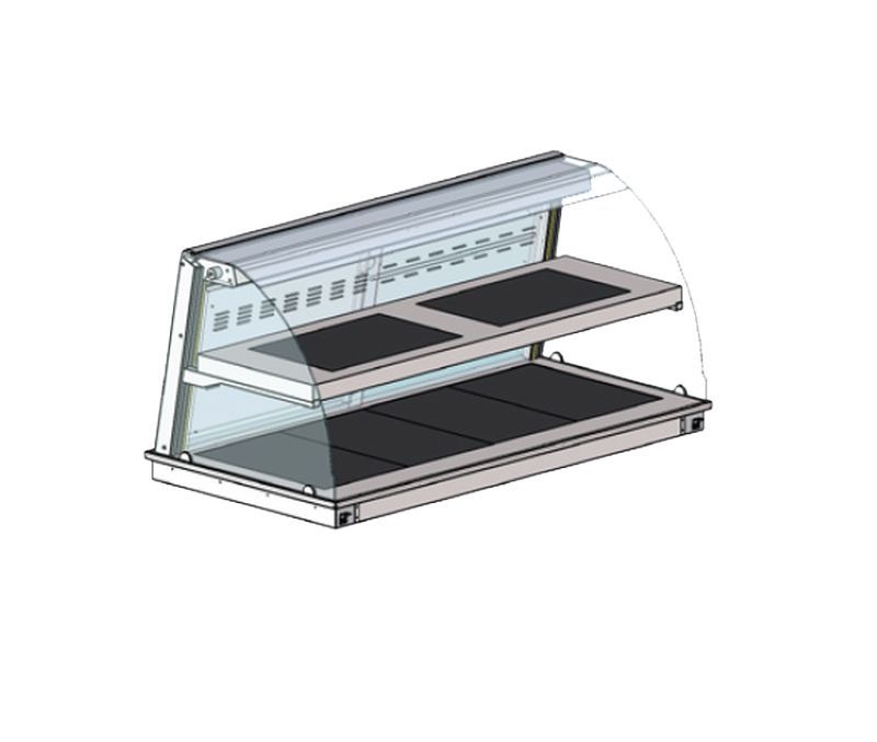 Купить ВИТРИНА ТЕПЛОВАЯ APACH CHEF LINE LHDSL18O