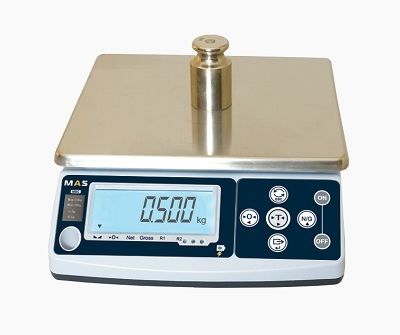 Купить ВЕСЫ ЭЛЕКТРОННЫЕ ПОРЦИОННЫЕ КОМПАКТНЫЕ MAS MSC-15 RS-232
