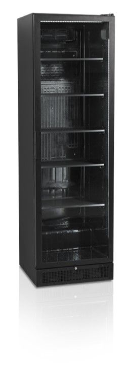 Купить ШКАФ ХОЛОДИЛЬНЫЙ СО СТЕКЛОМ TEFCOLD SCU1425H ЧЕРНЫЙ