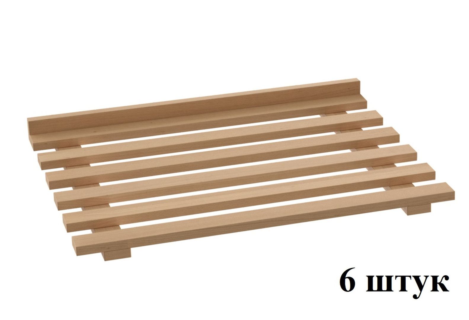 Купить КОМПЛЕКТ ДЕРЕВЯННЫХ ПОЛОК К ШЗХ-С- 800.600-02-Р (НАТУР. БУК)