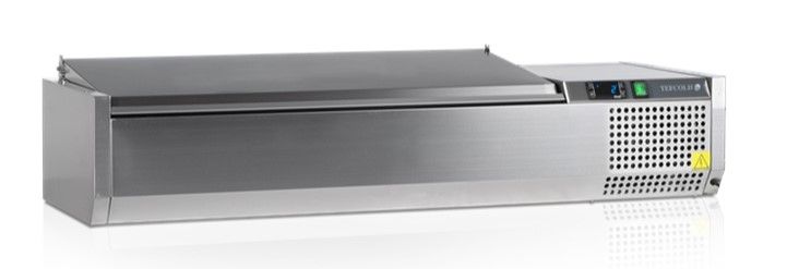 Купить ВИТРИНА ХОЛОДИЛЬНАЯ НАСТОЛЬНАЯ TEFCOLD VK38-120 S/S LID