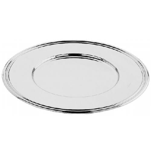 Купить Тарелка подстановочная d31см, нерж.сталь