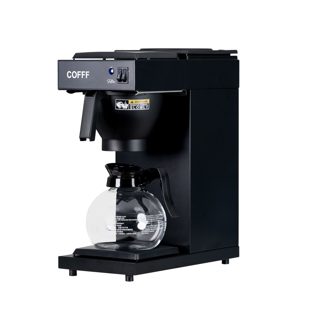 Купить COFFF Фильтр-кофеварка с кувшином FLT120 black