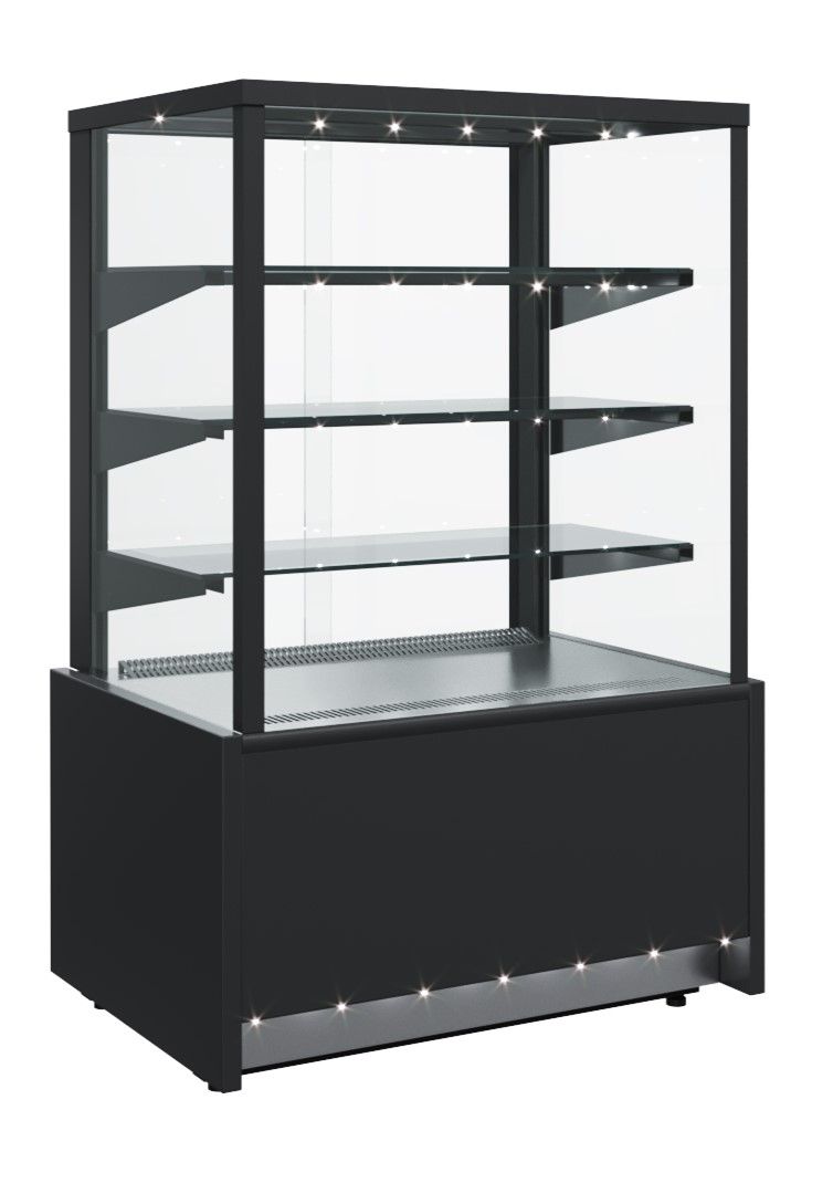 Купить ВИТРИНА КОНДИТЕРСКАЯ KC70 VM 1,3-1 9006-9005 (ВХСВ-1,3Д СARBOMA CUBE ТЕХНО) 1801976p