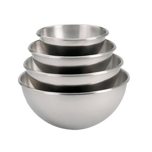 Купить Миска полусферическая 1,0л d16см, без ручек, нерж.сталь 3372.16N