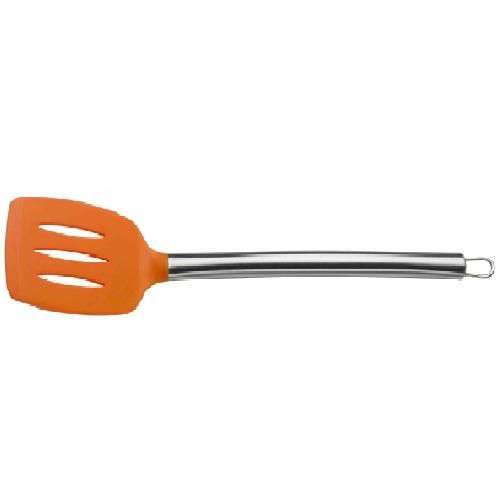 Купить Лопатка перфорированная 36см, силикон, ручка из нерж.стали 72000250