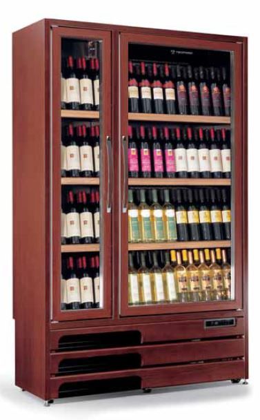 Купить ШКАФ ВИННЫЙ ДЕРЕВ.TECFRIGO ENOPRESTIGE 600 5TV ТЕМН.ОРЕХ