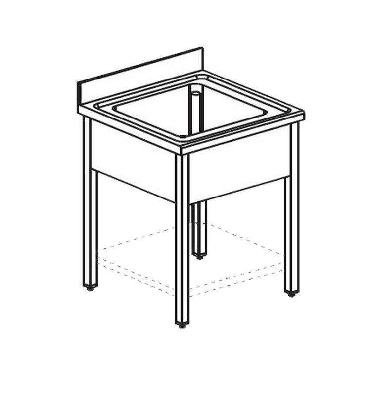 Купить ВАННА МОЕЧНАЯ APACH CHEF LINE LS87-55