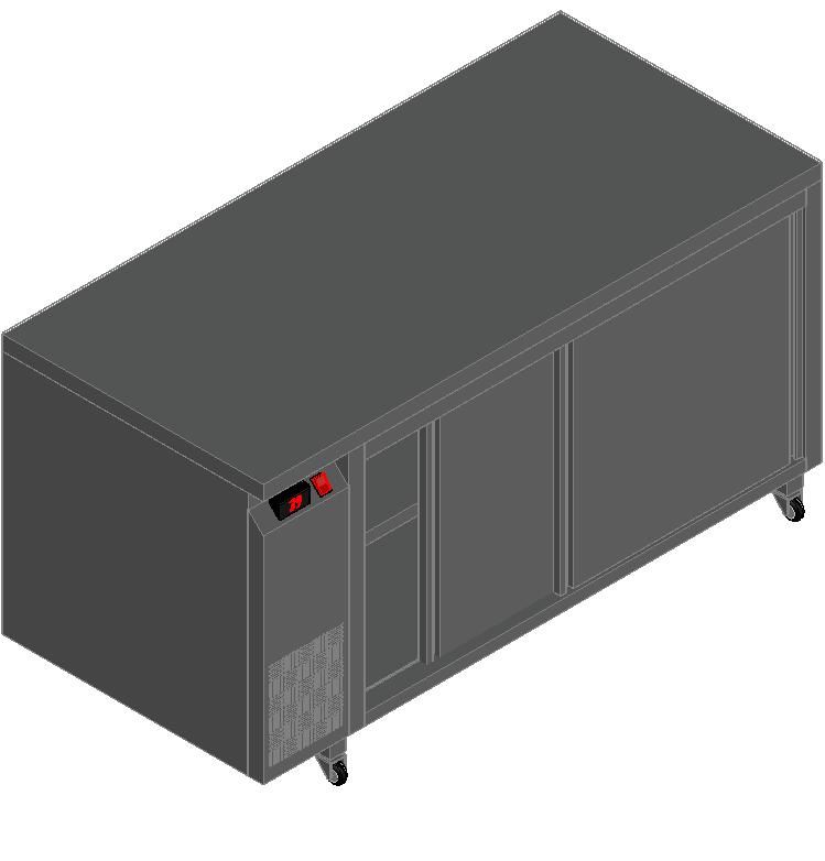 Купить СТОЛ С ТЕПЛОВЫМ ШКАФОМ HICOLD TS T 15 GN O М