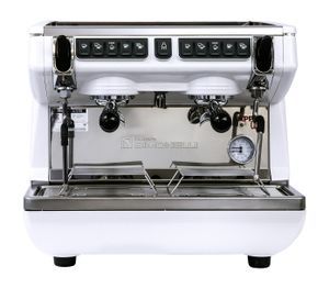 Купить Кофемашина-автомат Appia Life Compact 2Gr V 220V, 2 группы (выс.), бойлер 7.5л, белая, экономайзер