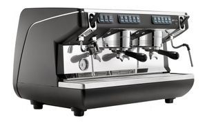 Купить Кофемашина Appia LIFE 2gr V 220V 2 группы, бойлер 11л, черная, 220V, низкая группа, экономайзер