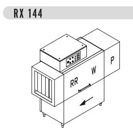 Купить МАШИНА ПОСУДОМОЕЧНАЯ DIHR RX 144 SX+XP+DR69