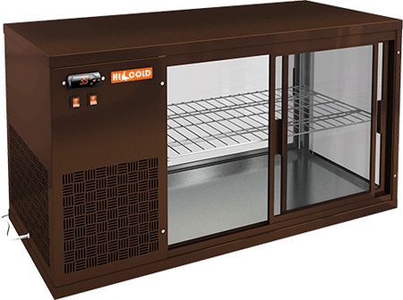 Купить ВИТРИНА HICOLD VRL 900 L BROWN