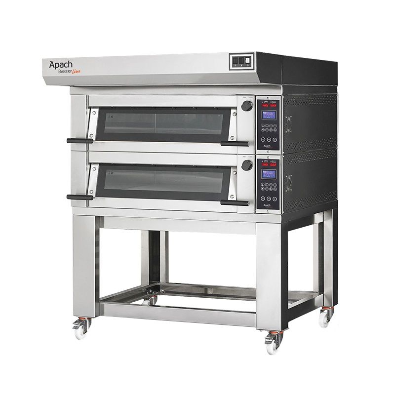 Купить ПЕЧЬ ПОДОВАЯ С ПОДСТАВКОЙ БЕЗ НАПРАВЛЯЮЩИХ APACH BAKERY LINE E2L224PAL DPBI-T