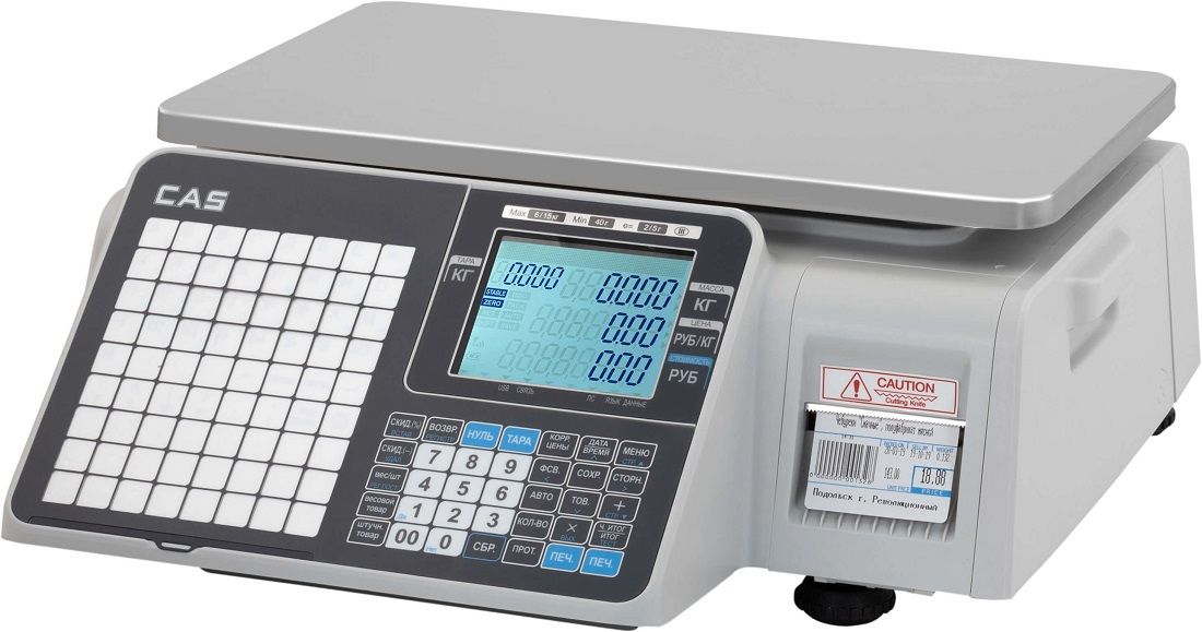 Купить ВЕСЫ ЭЛ.ТОРГОВЫЕ CAS CL-3000J-06B + МОДУЛЬ WI-FI
