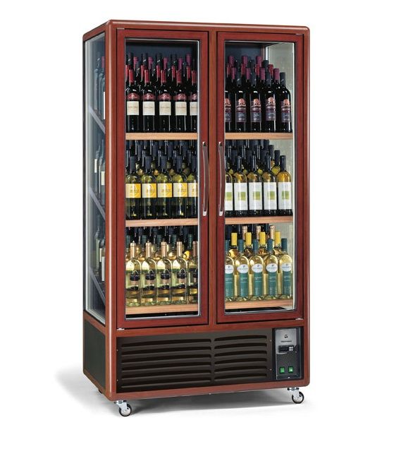 Купить ШКАФ ВИННЫЙ ДЕРЕВ.TECFRIGO ENOTEC 681 3TV ТЕМН.ОРЕХ
