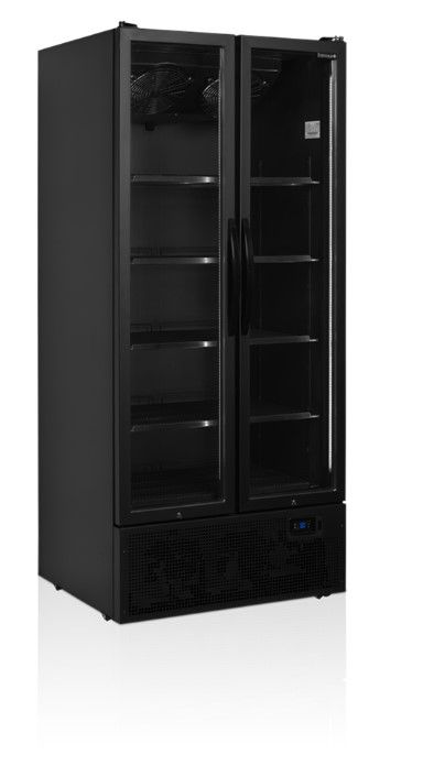 Купить ШКАФ ХОЛОДИЛЬНЫЙ СО СТЕКЛОМ TEFCOLD FS890H BLACK