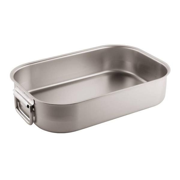 Купить Лоток для жарки 60х35см h9см, с ручками, нерж.сталь 11941-60