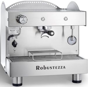 Купить КОФЕМАШИНА ПОЛУАВТОМАТ ROBUSTEZZA BZB1MMIXIL СТАЛЬ+ВЫСОК ГРУП+ЭКОНОМАЙЗ+ПОДСВЕТ 1ФАЗА