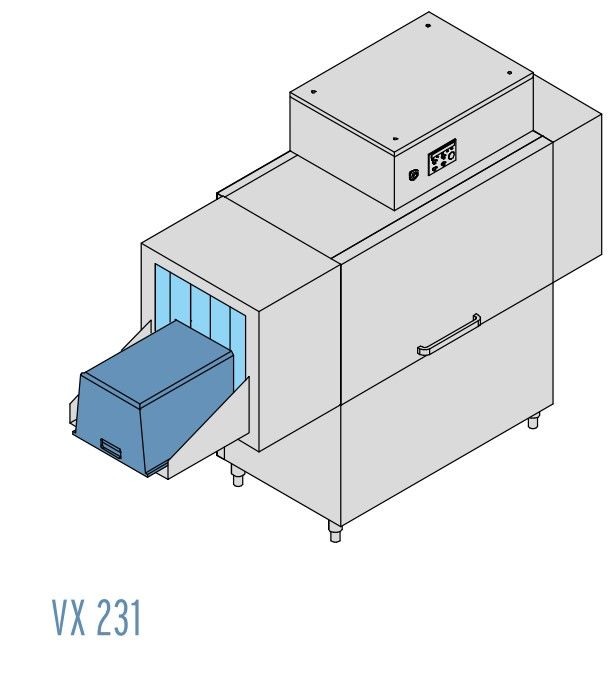 Купить МАШИНА Д/МОЙКИ ЯЩИКОВ DIHR VX 231 SX + XP + DDE