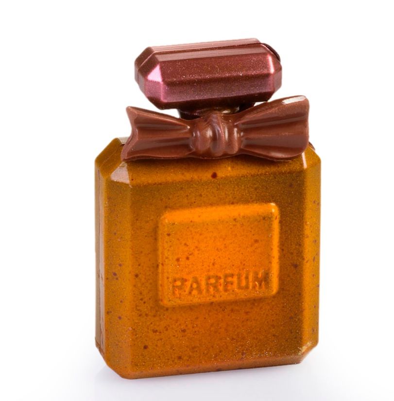 Купить Форма д/шок. 3D "Eau de chocolat" 60 x 31 x h 92 mm, пластик, 4 шт 20PA01