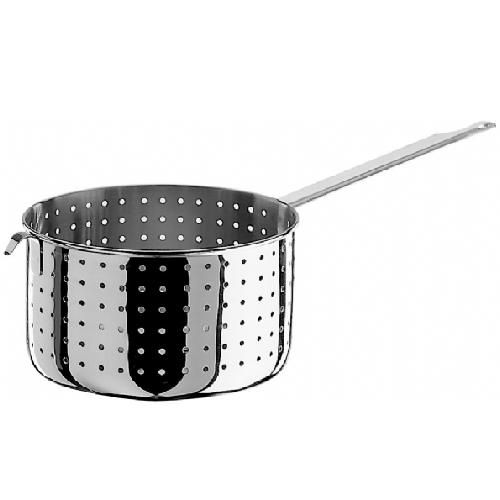 Купить Дуршлаг цилиндрический d24см h13,5см, с крючком, нерж.сталь 50900924