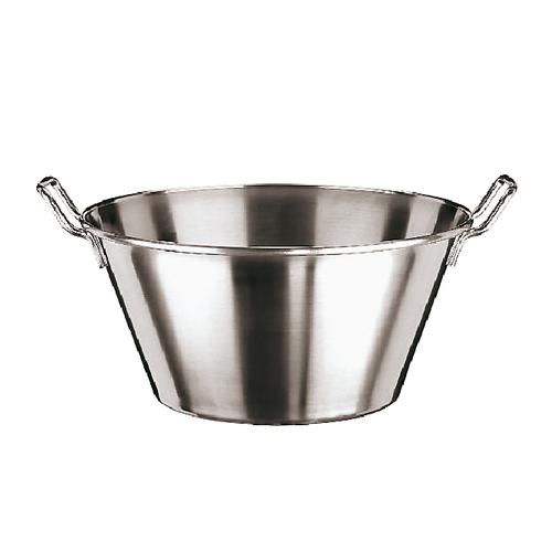 Купить Миска коническая 32,5л d50см h24см, с ручками, нерж.сталь 11955-50