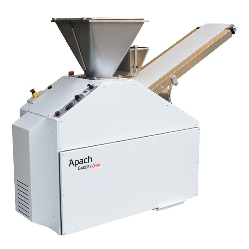 Купить ТЕСТОДЕЛИТЕЛЬ ВАКУУМНЫЙ APACH BAKERY LINE SDT130 A С ТЕФЛ. БУНКЕРОМ, СИСТЕМОЙ ДОП. СМАЗКИ И СКРЕБКОМ