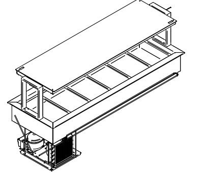 Купить ПРИЛАВОК ХОЛОД. ENOFRIGO DOGE SVT FISSA 2000 RF ВСТР.
