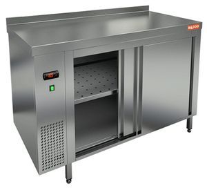 Купить TS 11 GN (1100x700x850) тепловой стол-купе пристенный, HICOLD RUS