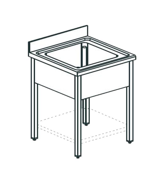 Купить ВАННА МОЕЧНАЯ APACH CHEF LINE LS86-54