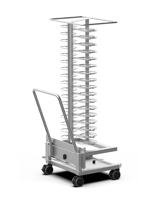 Купить ТЕЛЕЖКА ДЛЯ ТАРЕЛОК ДЛЯ ПЕЧЕЙ GN1/1 UNOX XEVTL-051P