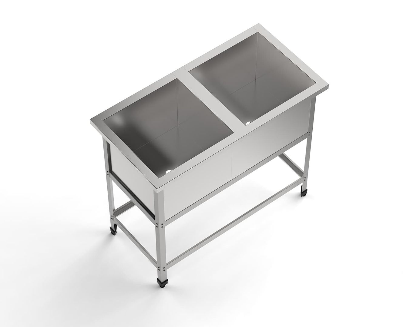 Купить ВАННА МОЕЧНАЯ GPSTEEL СТАНДАРТ ВМ-2 1180/600/850 С (ВМ-2/500)