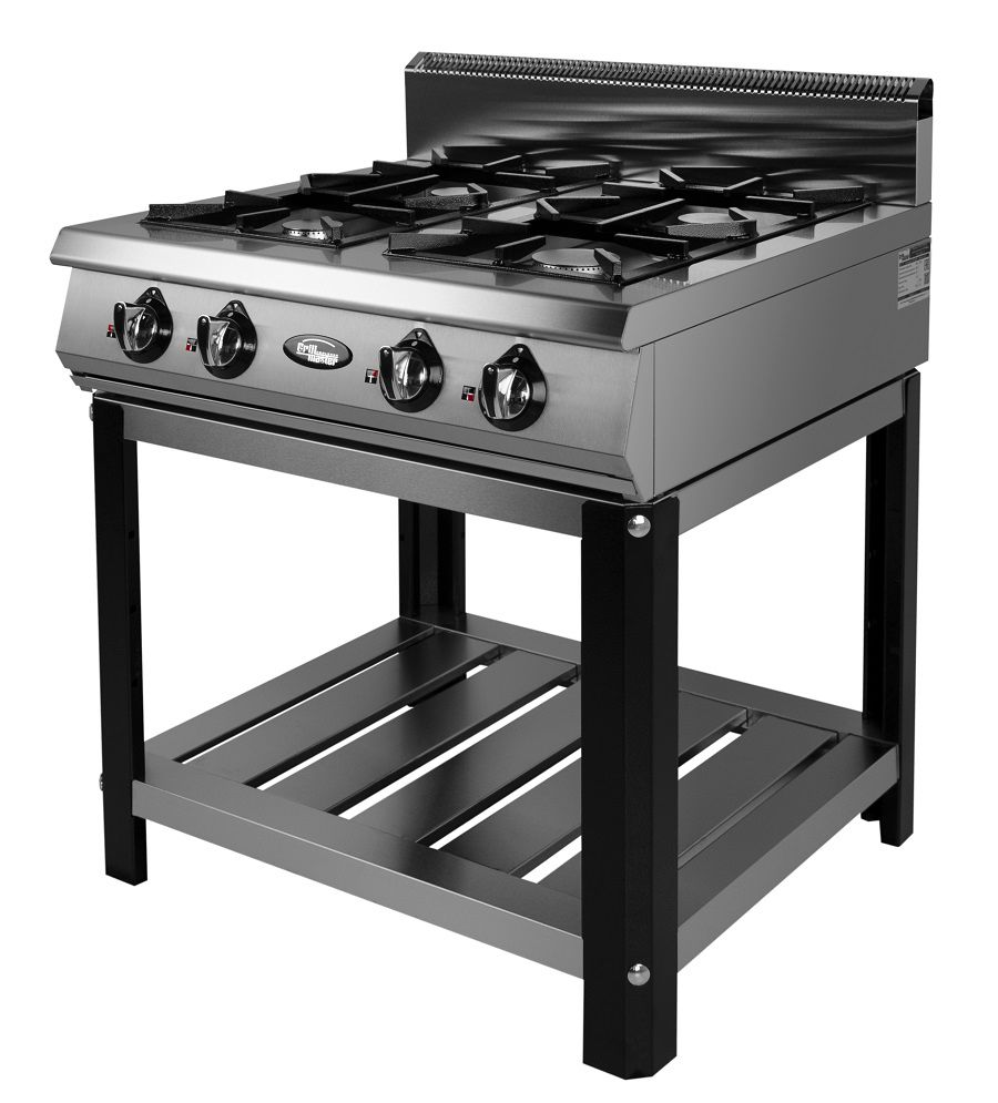 Купить ПЛИТА 4 КОНФ. GRILL MASTER Ф4ПГ/800 ГАЗ 50002