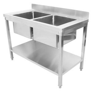 Купить Ванна моечная с бортом нерж.STD245A 1200х600х850 мм